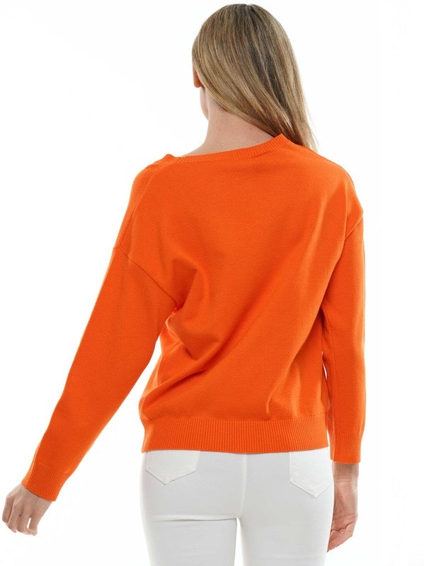 Orange Game Day Sweater