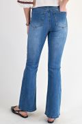Made for You High Waist Jeans | High Waist Stretch Washed Denim Jeans