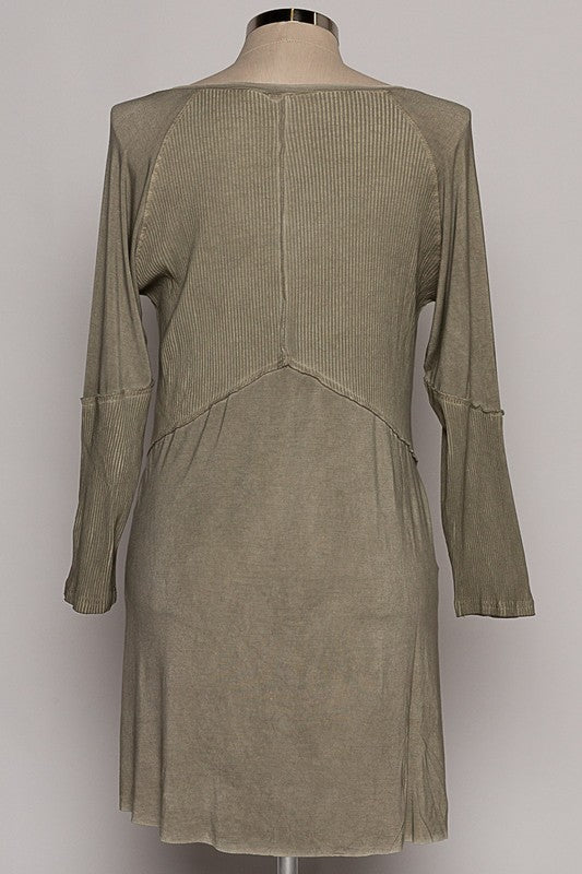 Beautiful Autumn Day Plus Dress | Plus Long Sleeve Dress by POL