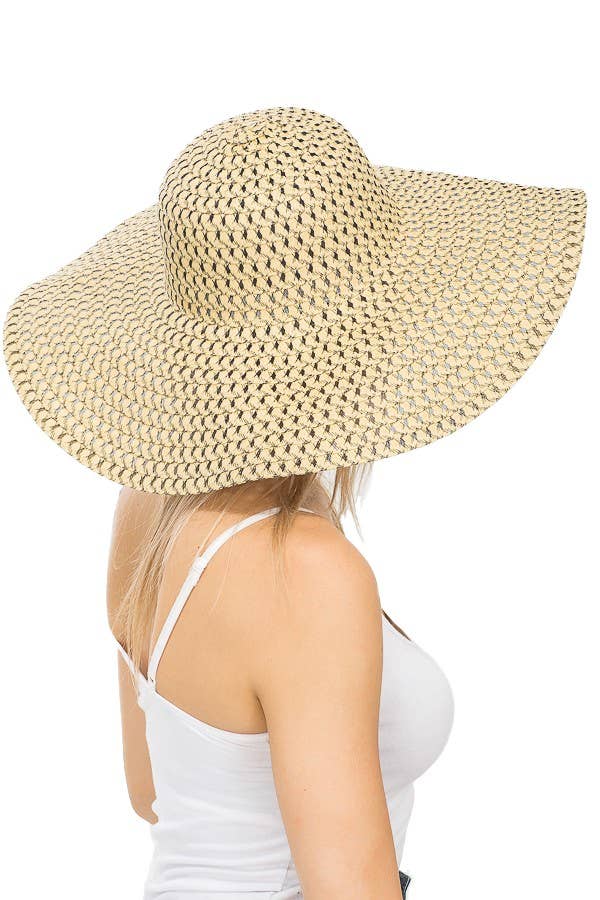 Light Weight Floppy Brim Sun Hat | Laser Cut Floppy Brim Sun Hat