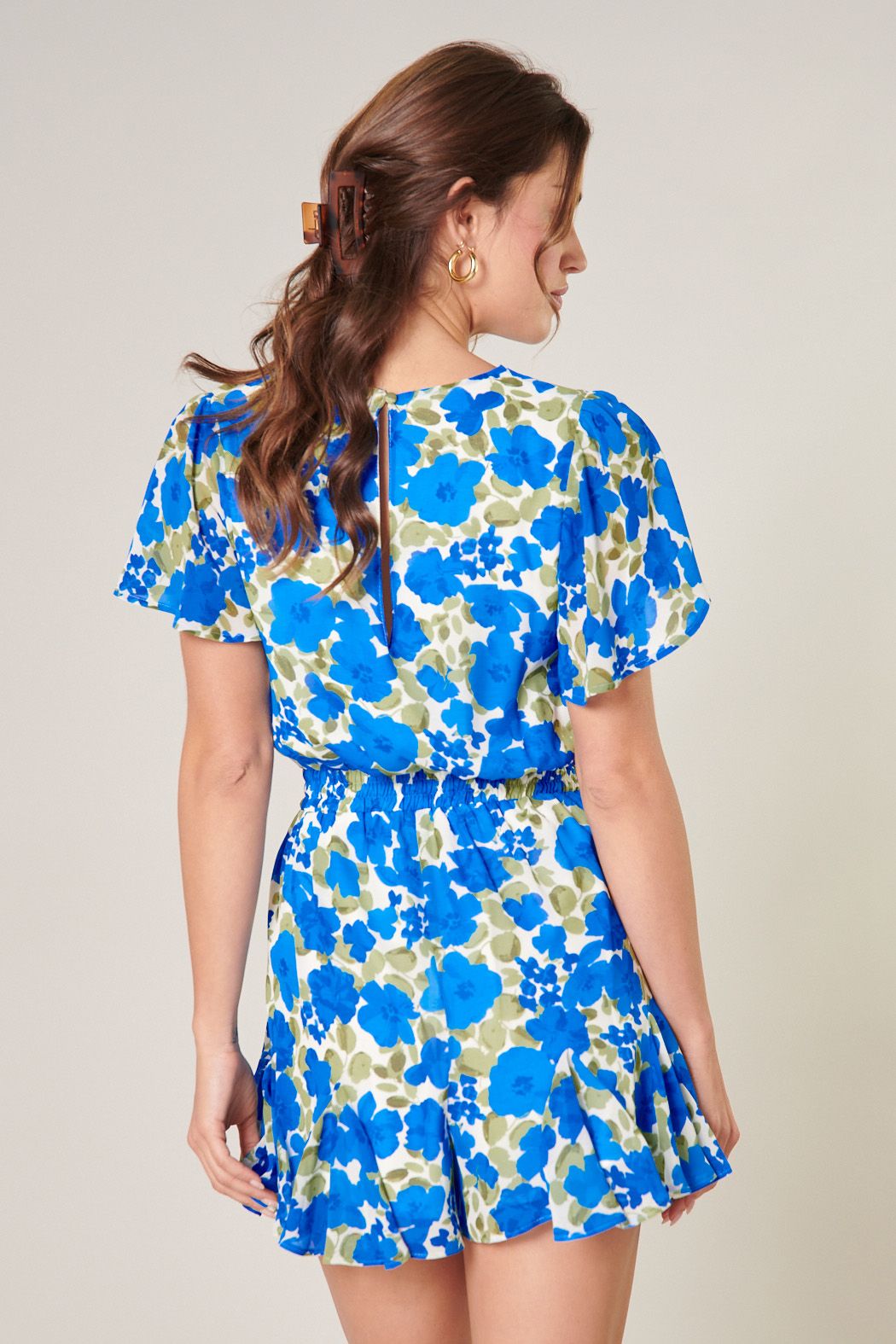 Pave the Way Romper | Lizzie Floral Babygirl Romper