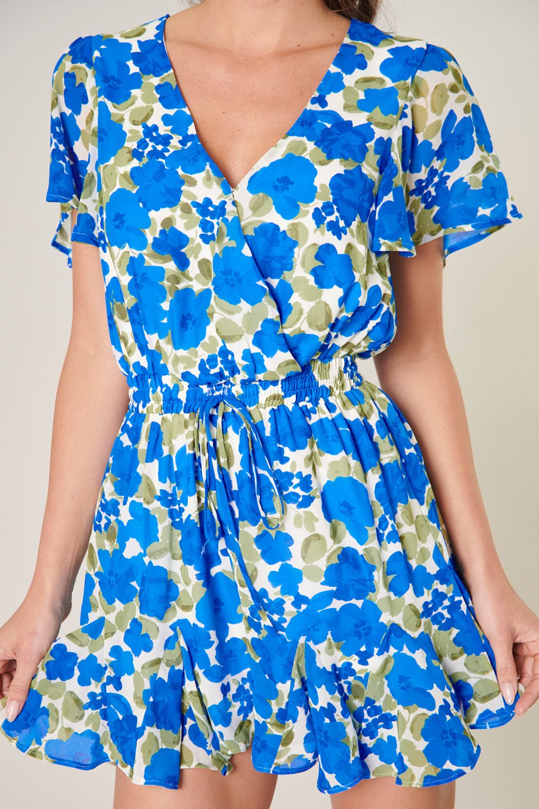 Pave the Way Romper | Lizzie Floral Babygirl Romper