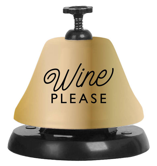 Wine Please | Wine Please Drink Bell Gift