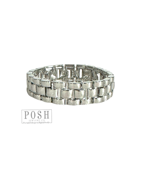 Watch Band Bracelet | Gold Silver Watch Band Bracelet