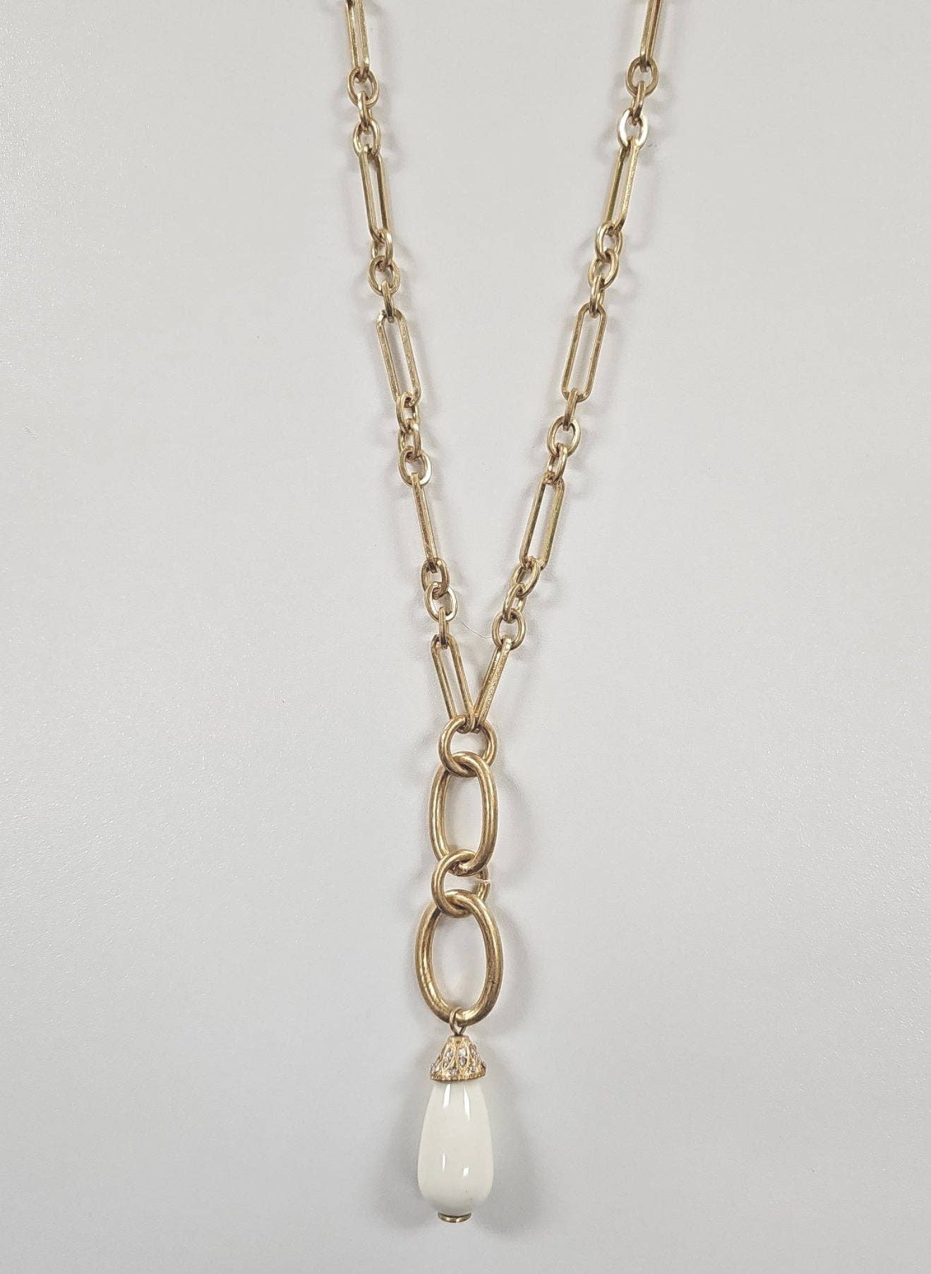 Gold Chain Pendant Necklace | Pink Panache Gold Pendant Necklace