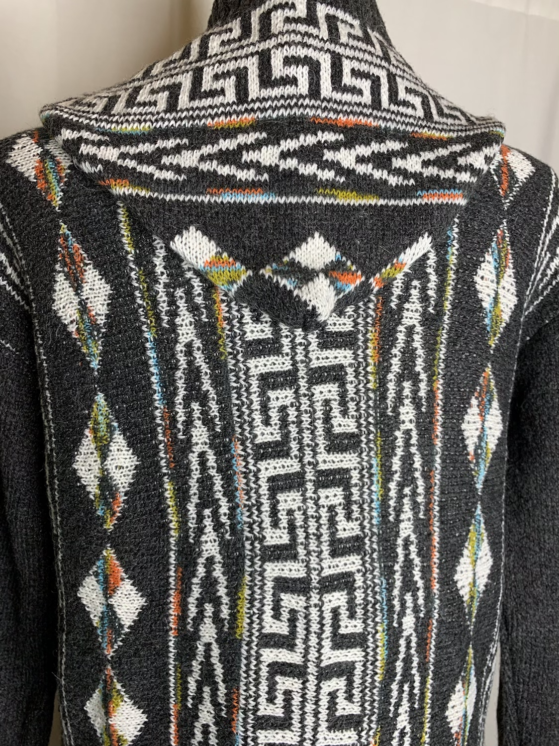 Aztec Skies Hooded Cardigan Sweater | Aztec Print Hooded Cardigan Sweater