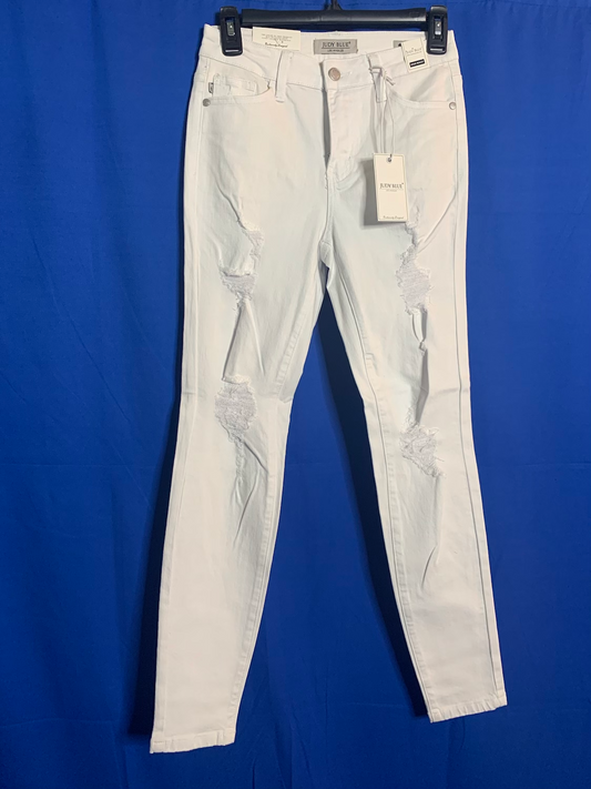 Nothing Compares To You White Jeans | Judy Blue White High Waisted Skinny Jeans