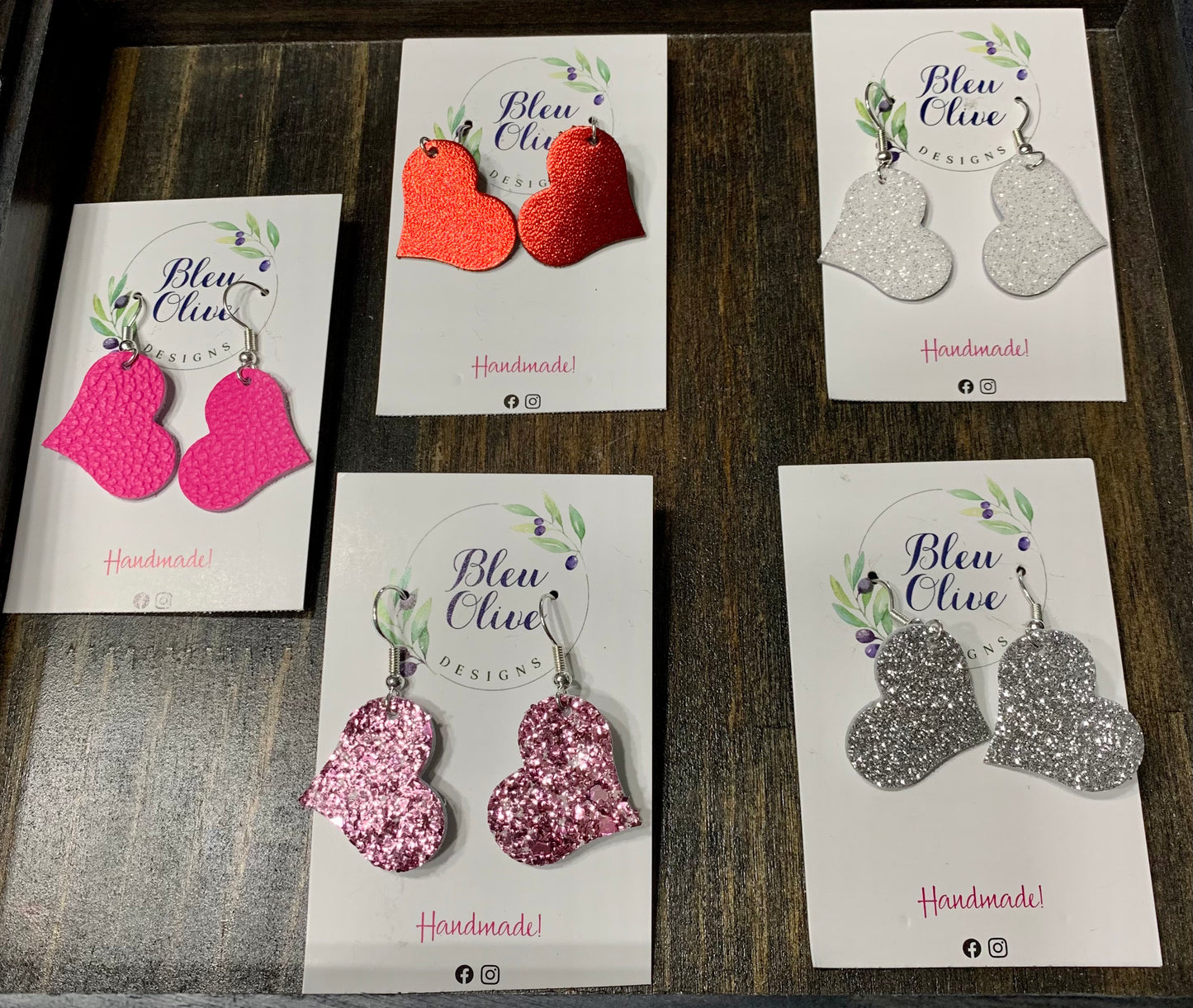 Small Heart Earrings