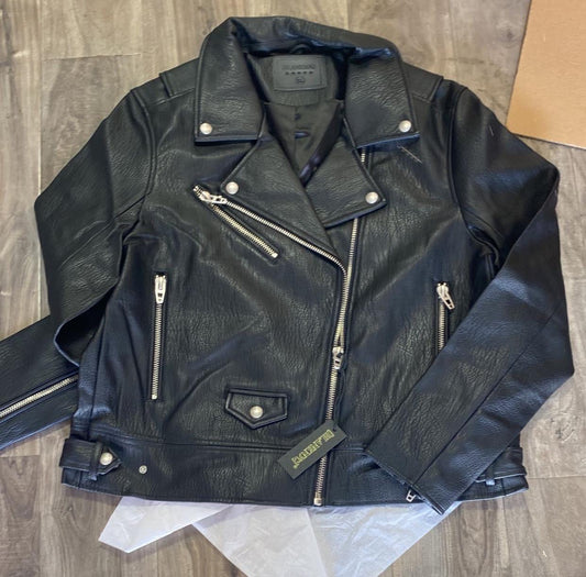 Black Leather Moto Jacket | Fully Lined Leather Moto Jacket