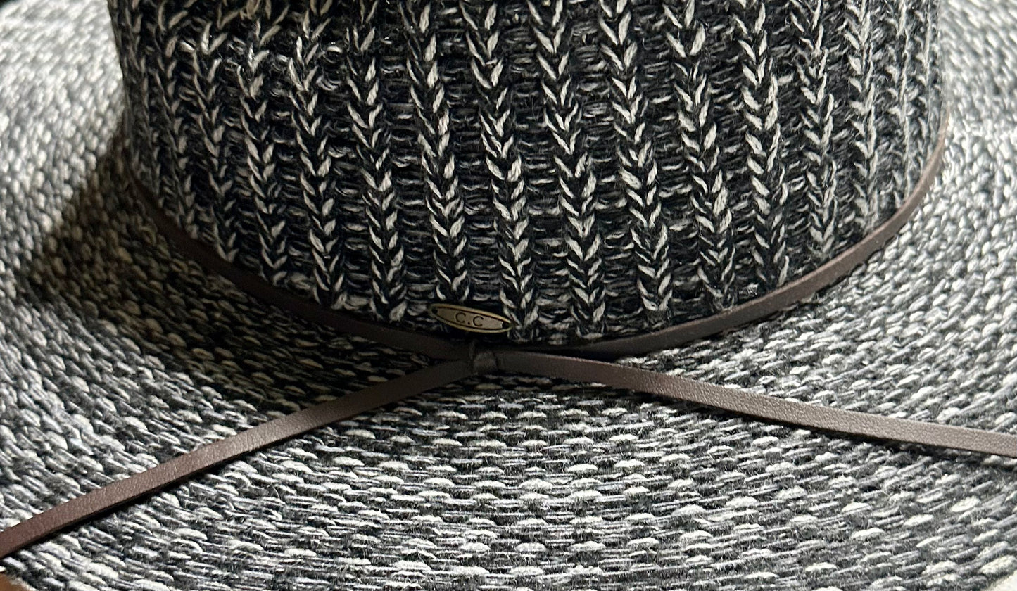 Sweater Knit Fedora