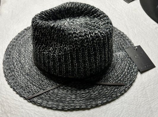 Sweater Knit Fedora