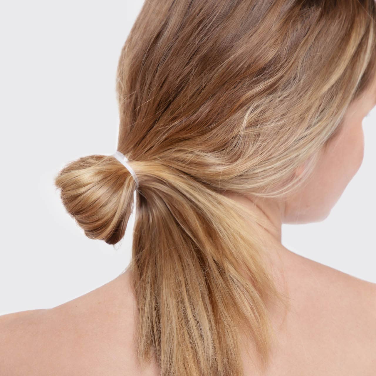 No Snag Clear Hair Bands | No Snag Clear Elastic Hair Bands 100pc 