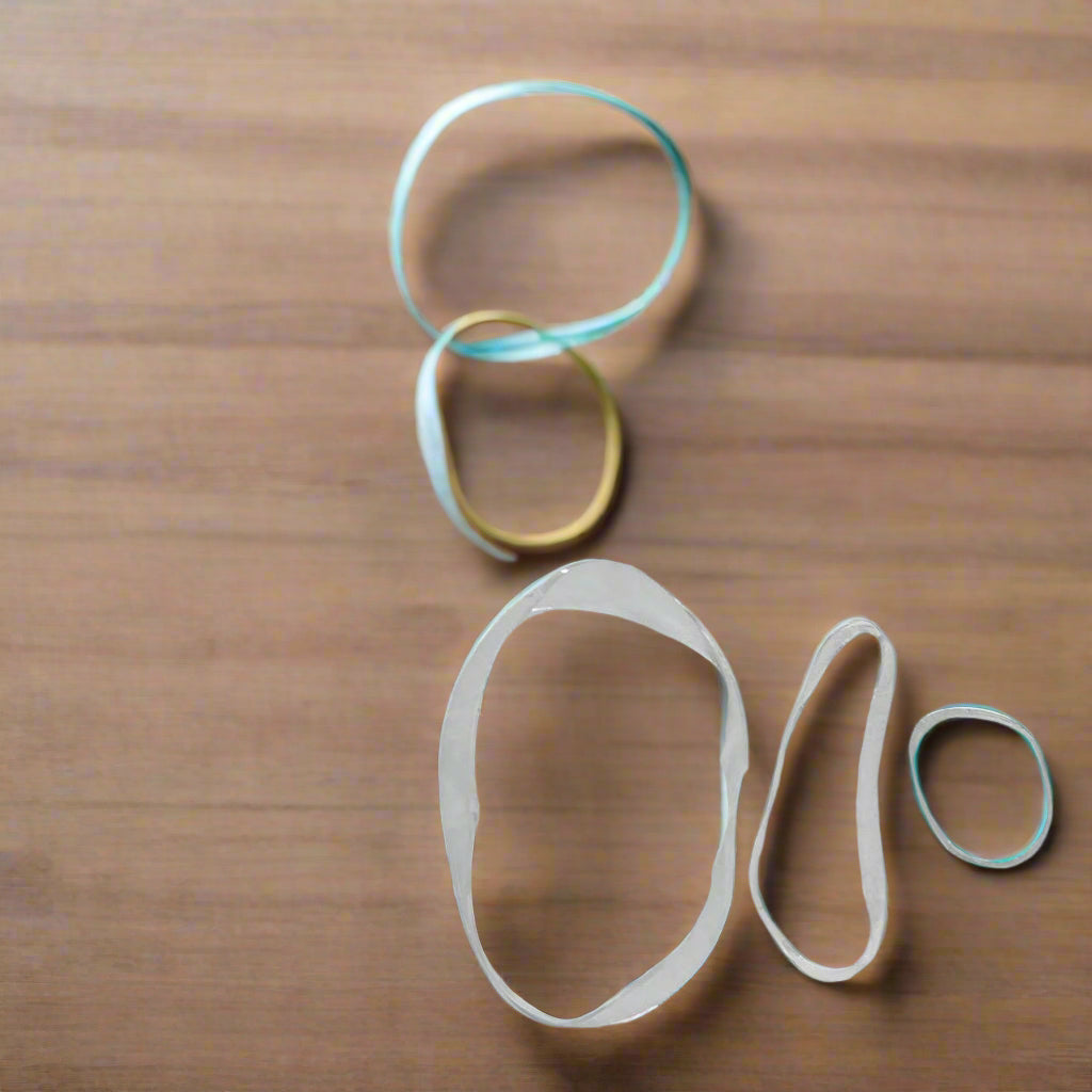 No Snag Clear Hair Bands | No Snag Clear Elastic Hair Bands 100pc