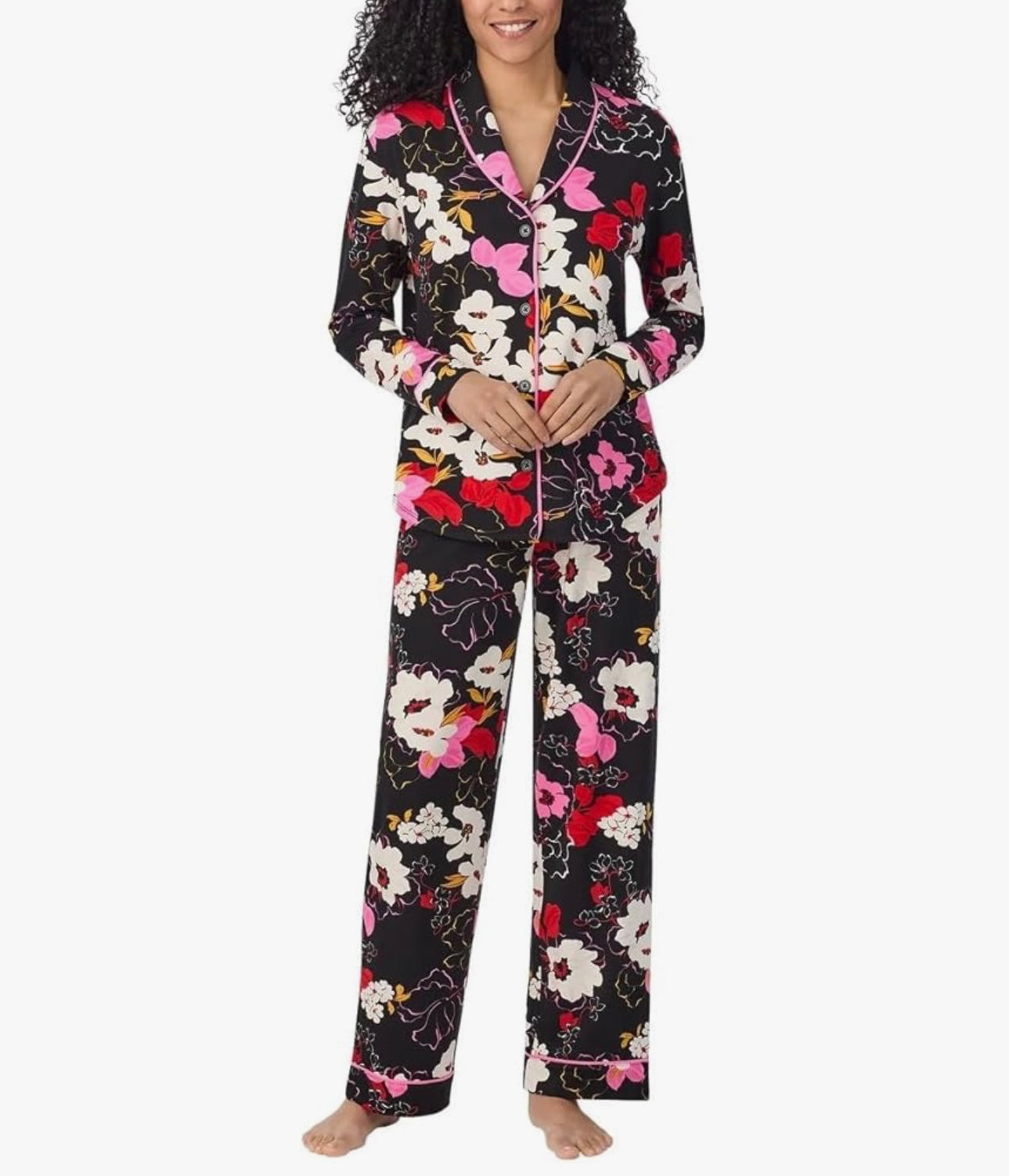 Room Service Floral Pajama Set | 2 Piece Floral Pajama Set