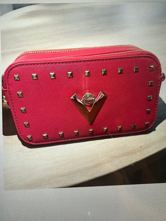 Valentino Orlandi Fuchsia Purse | Fuchsia Camera Handbag Purse