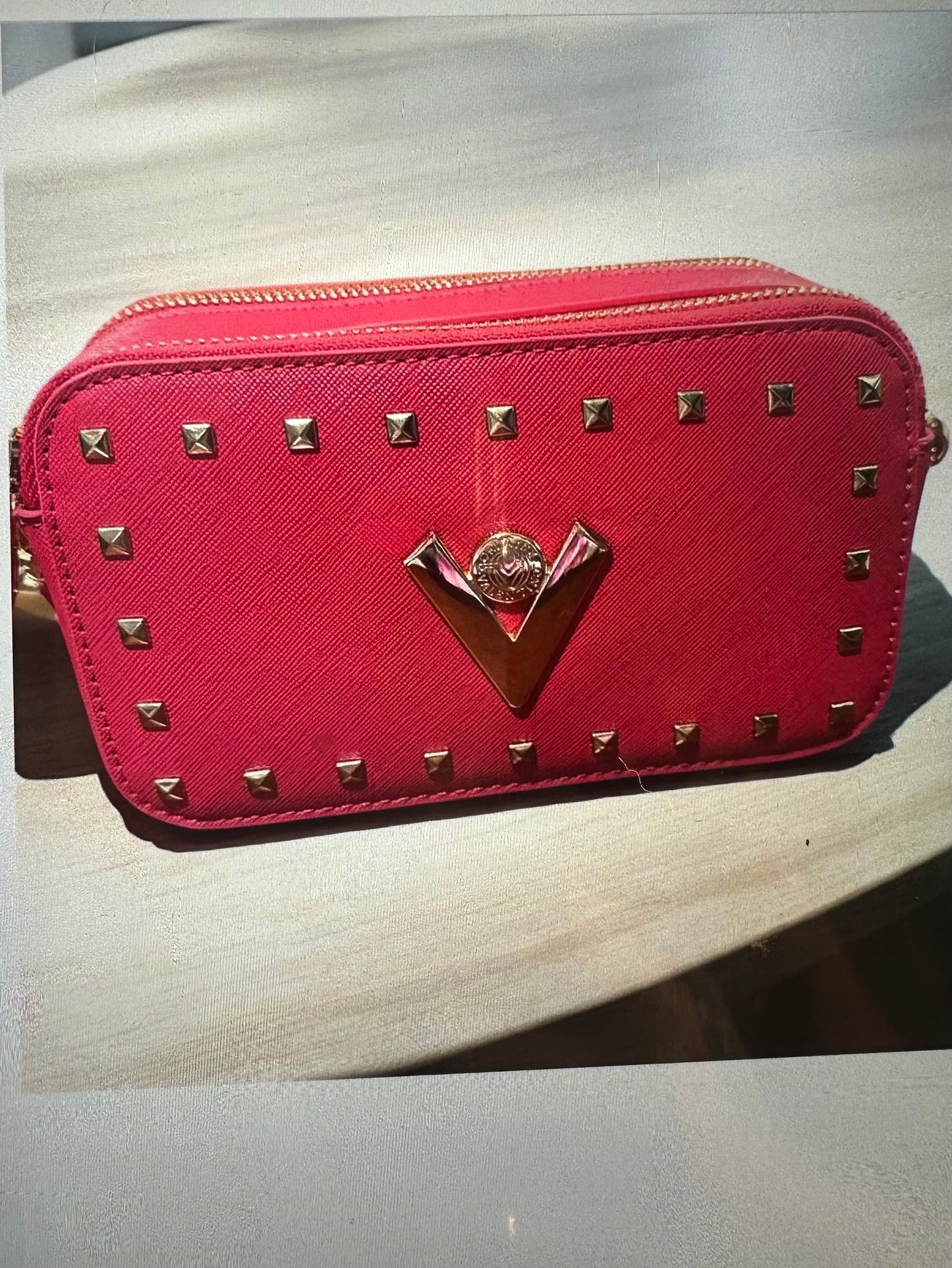 Valentino Orlandi Fuchsia Purse | Fuchsia Camera Handbag Purse
