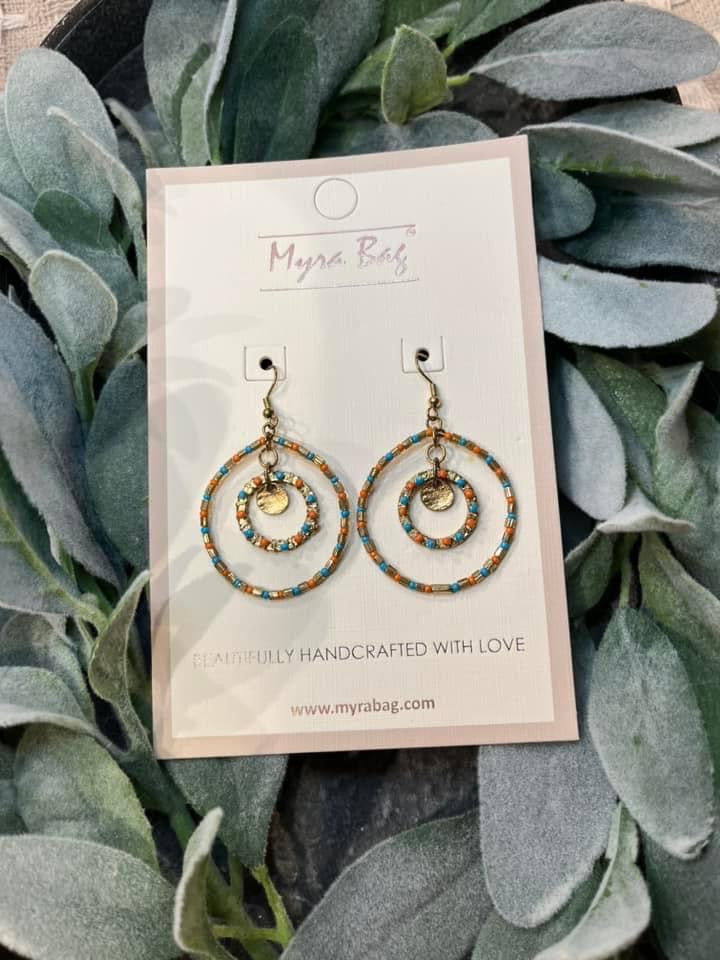 Myra Pinwheel Earrings