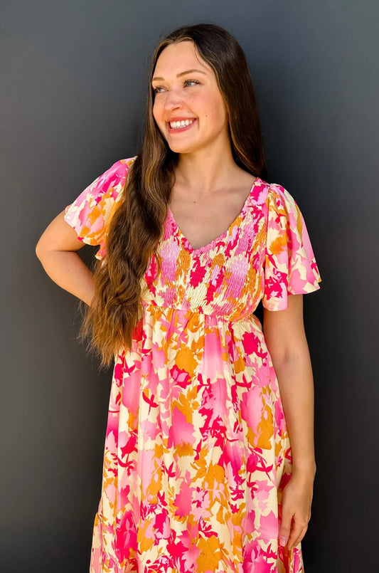 Sunshine & Flowers Dress