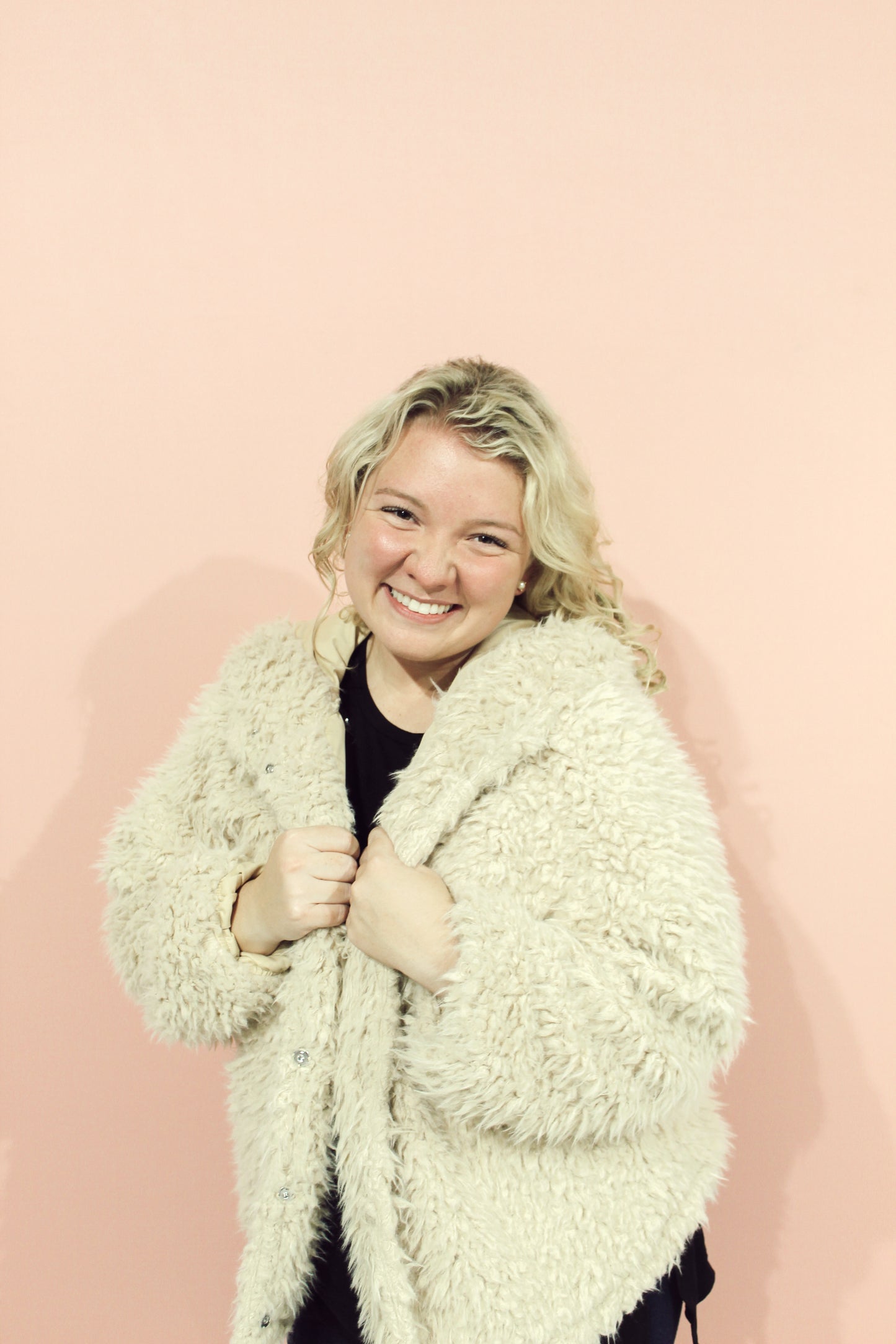 Beautiful Soul Soft Fur Coat | Soft Faux Fur Hooded Coat Pockets