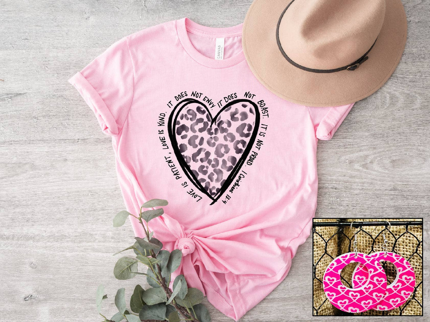 Love is Patient Graphic Tee | Light Pink Love is Patient Graphic Tee