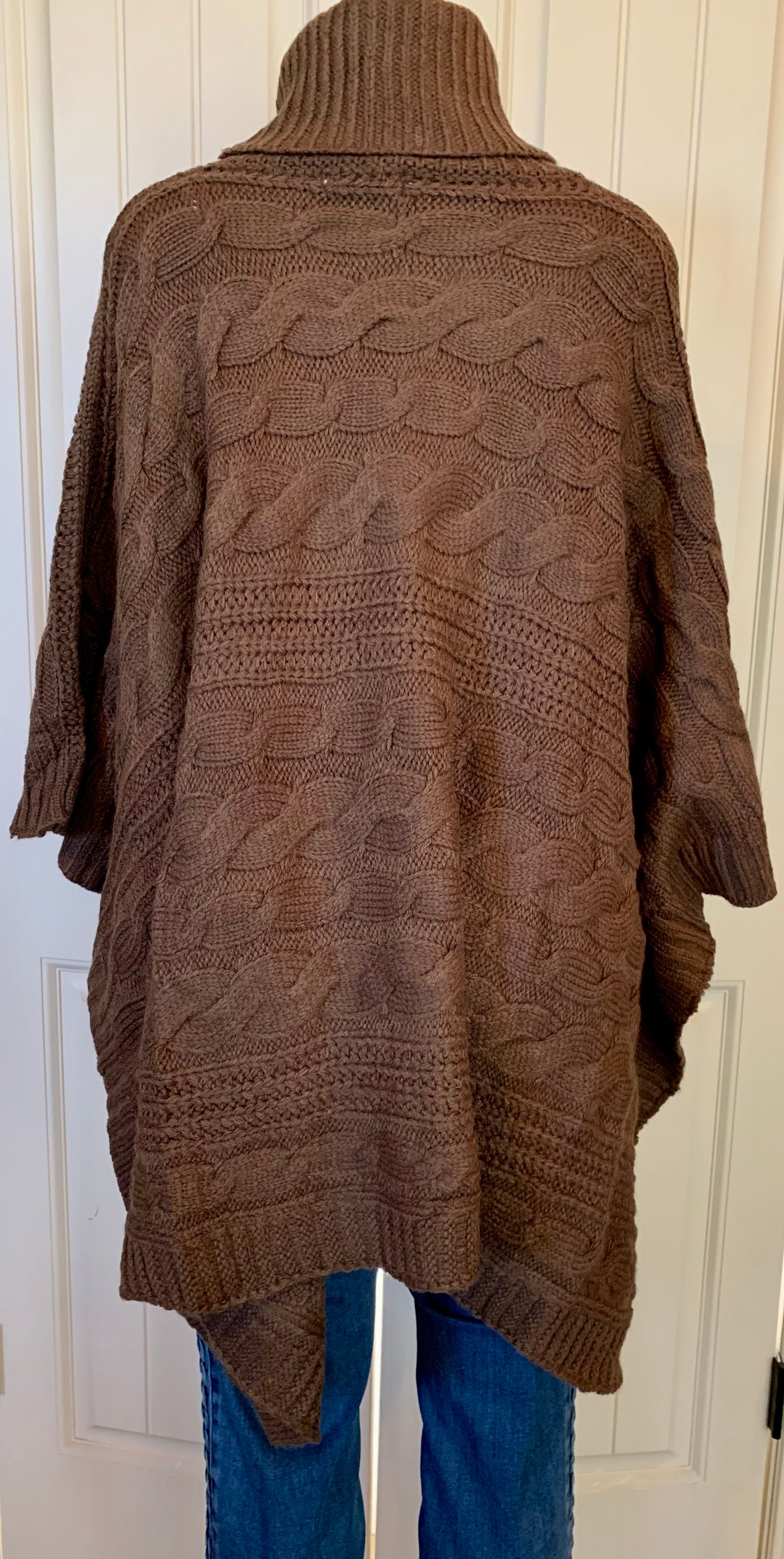 Mocha Latte Poncho