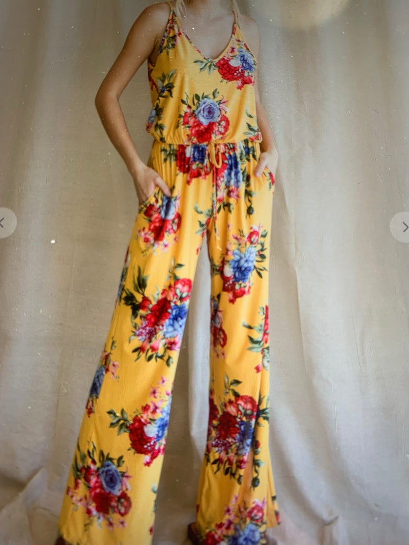 All About the Flowers Jumpsuit