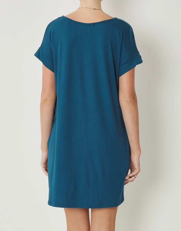 Don’t Be Late Dress (Teal)